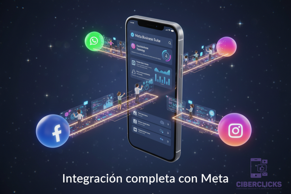 Integración completa con Meta