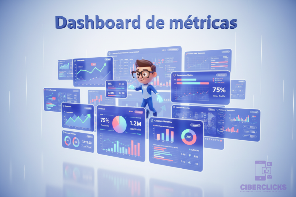 Dashboard de métricas
