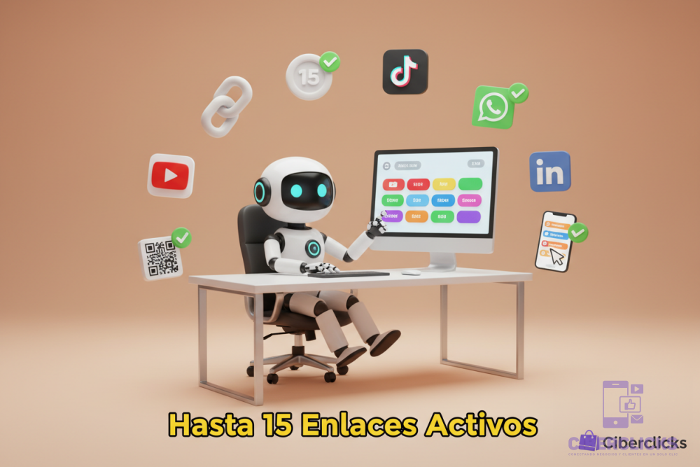 Hasta 15 Enlaces Activos