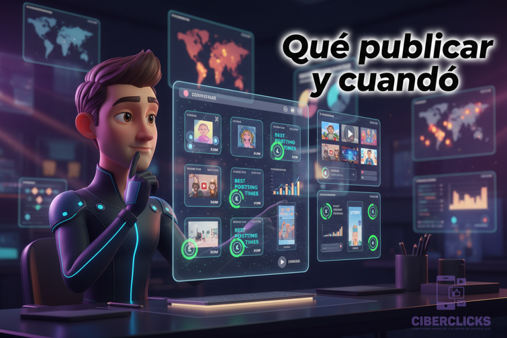 Qué publicar y cuándo