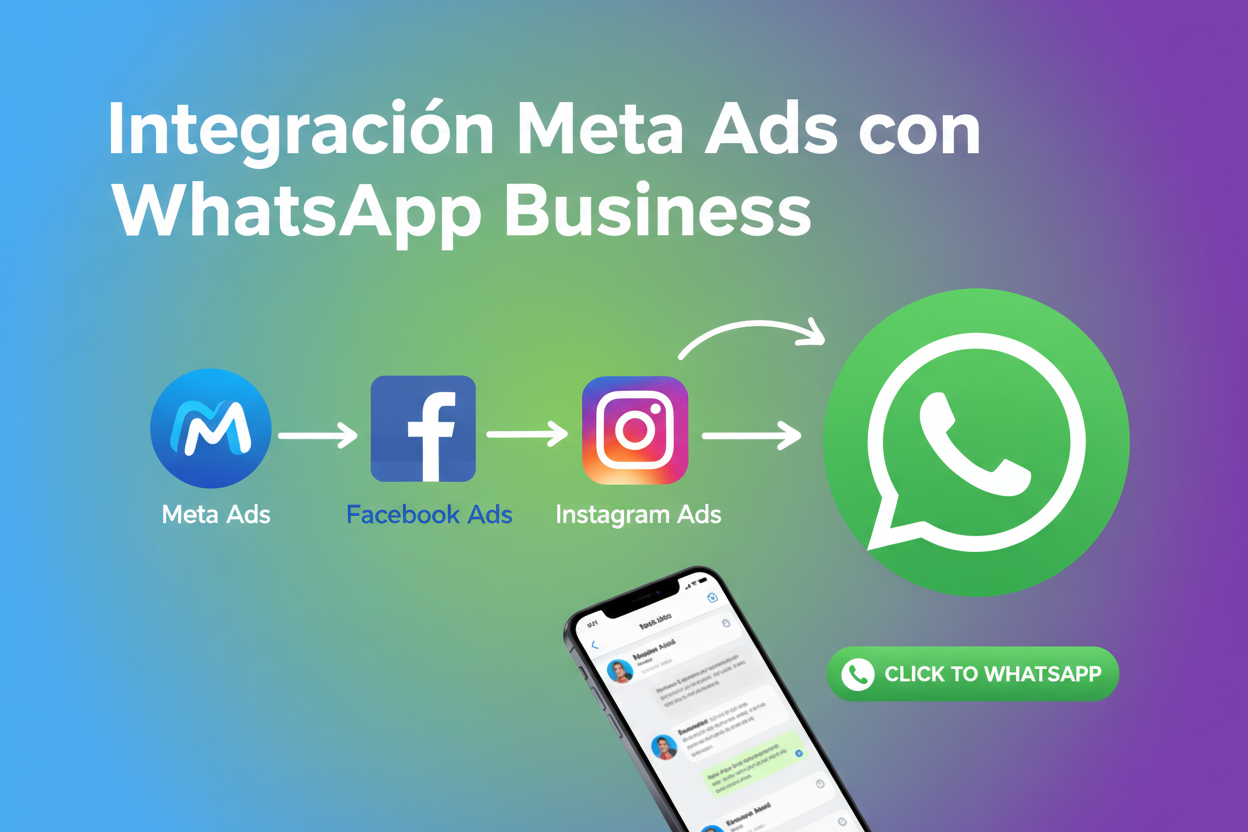 Integración Meta Ads con WhatsApp Business - Click to WhatsApp