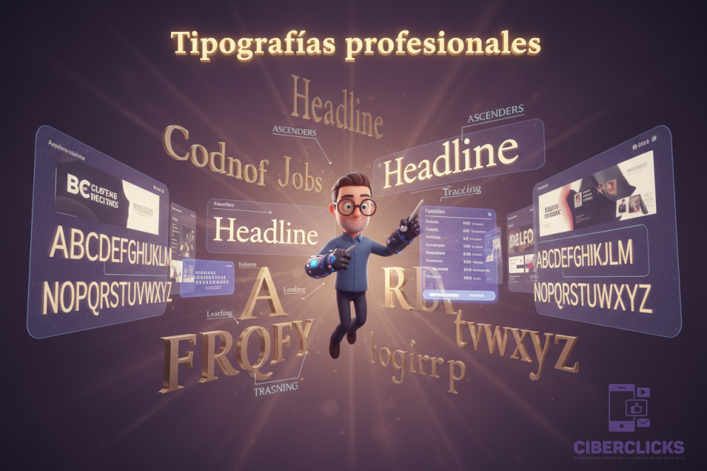 Tipografías profesionales