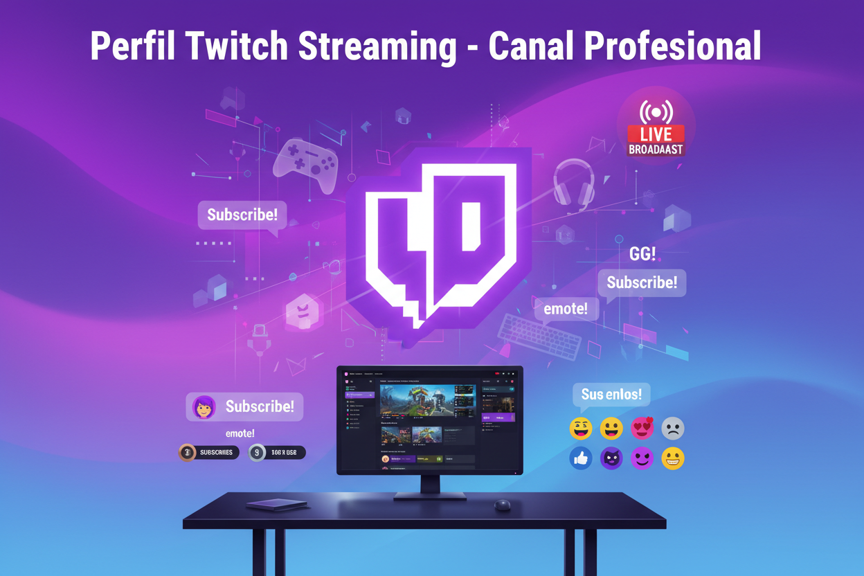 Configuración Profesional para Creadores de Contenido en Vivo - Twitch