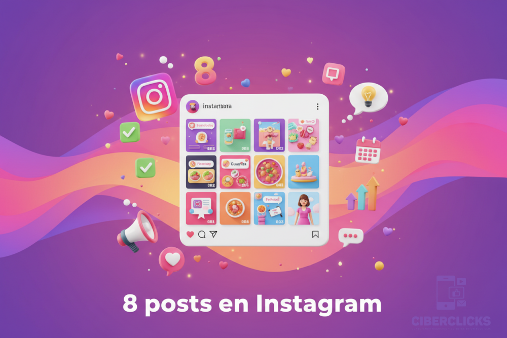 8 posts en Instagram