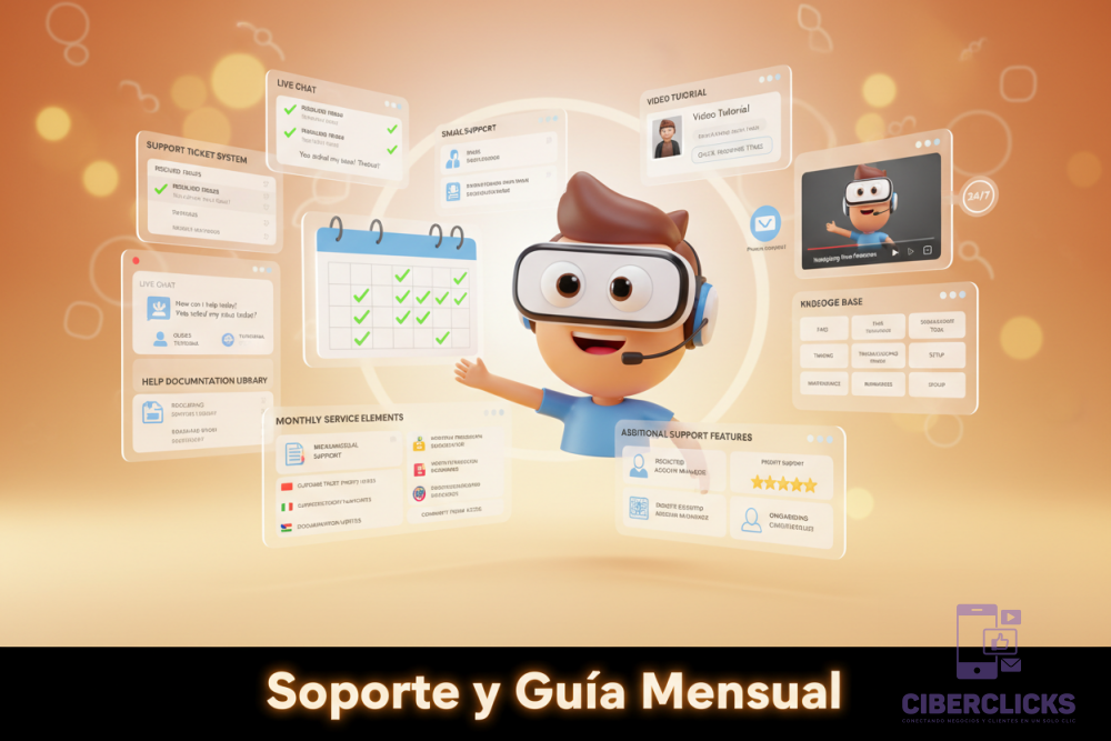 Soporte y Guía Mensual