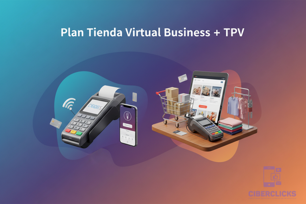 Plan Tienda Virtual Business + POS - Ventas Físicas y Online Tienda Virtual