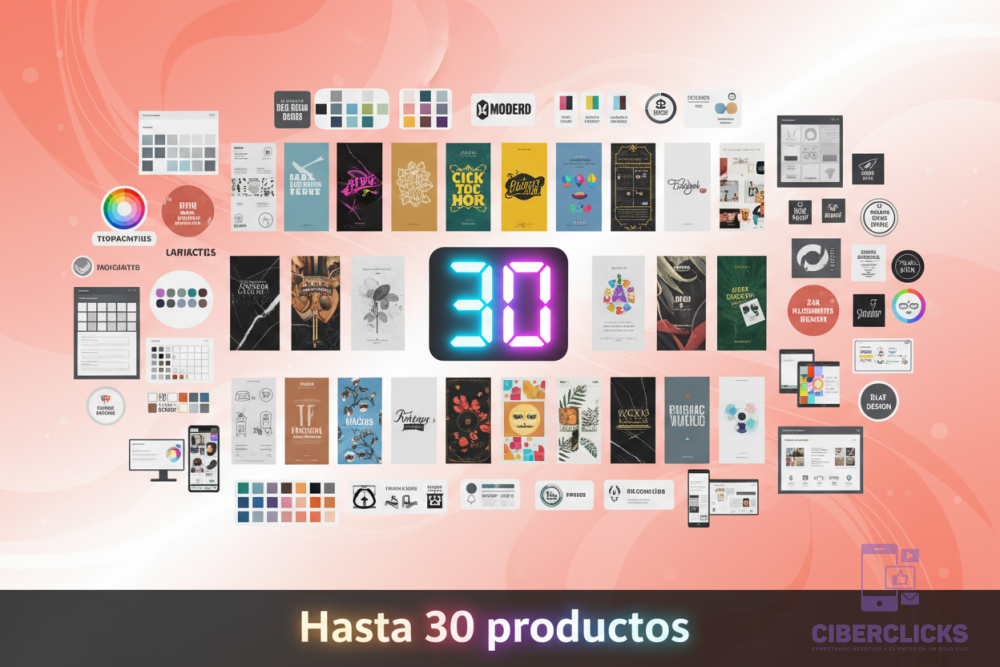 Hasta 30 productos
