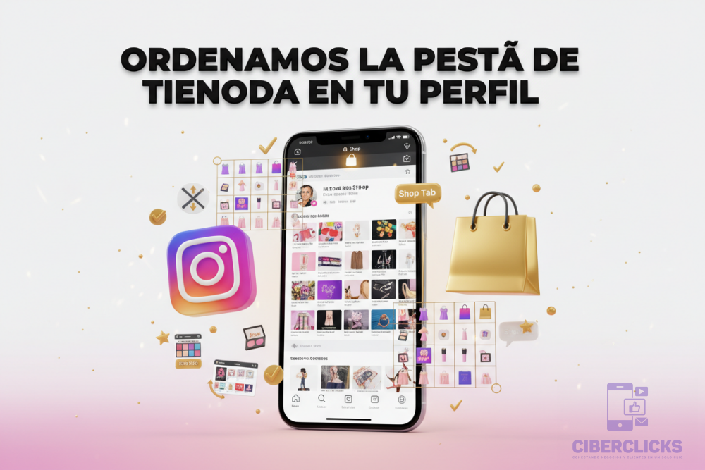 Instagram - Ordenamos la Pestaña de Tienda 8K