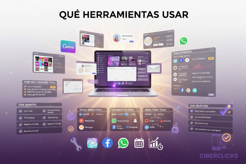Qué herramientas usar