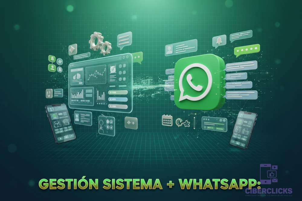 GESTIÓN SISTEMA + WHATSAPP: