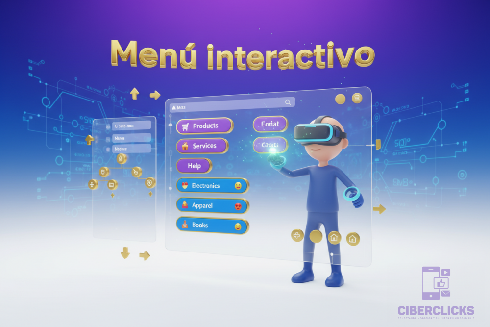 Menú interactivo