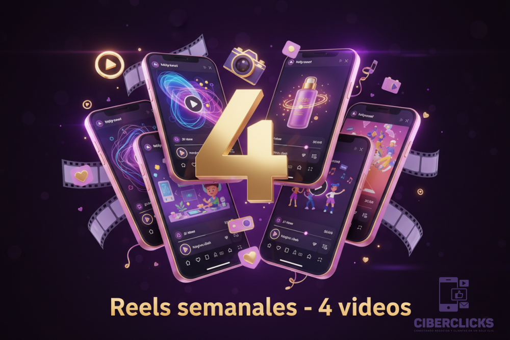 Reels semanales - 4 videos