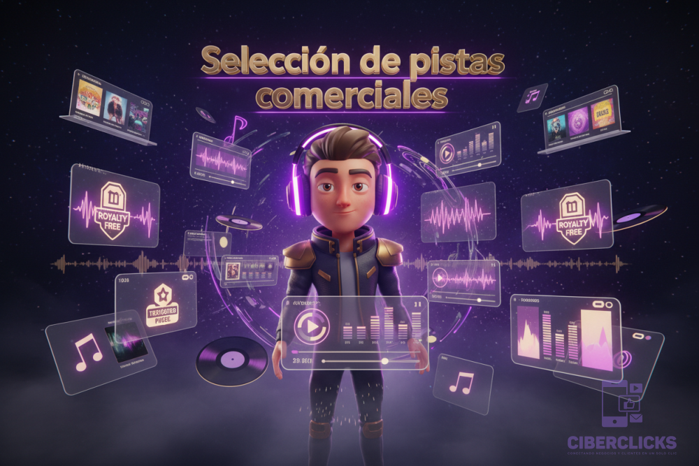 Selección de pistas comerciales