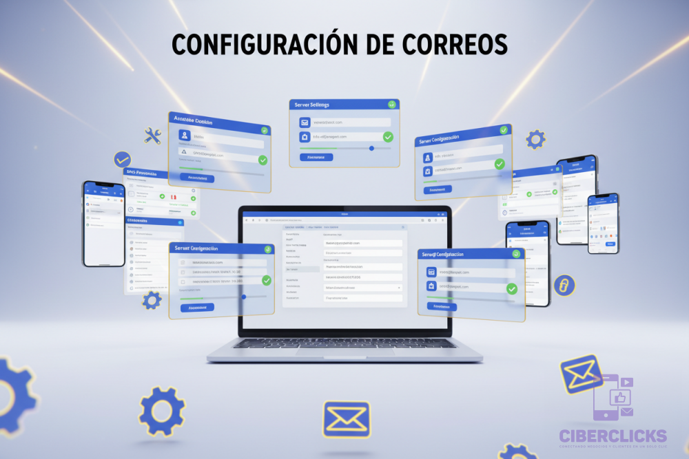 CONFIGURACIÓN DE CORREOS