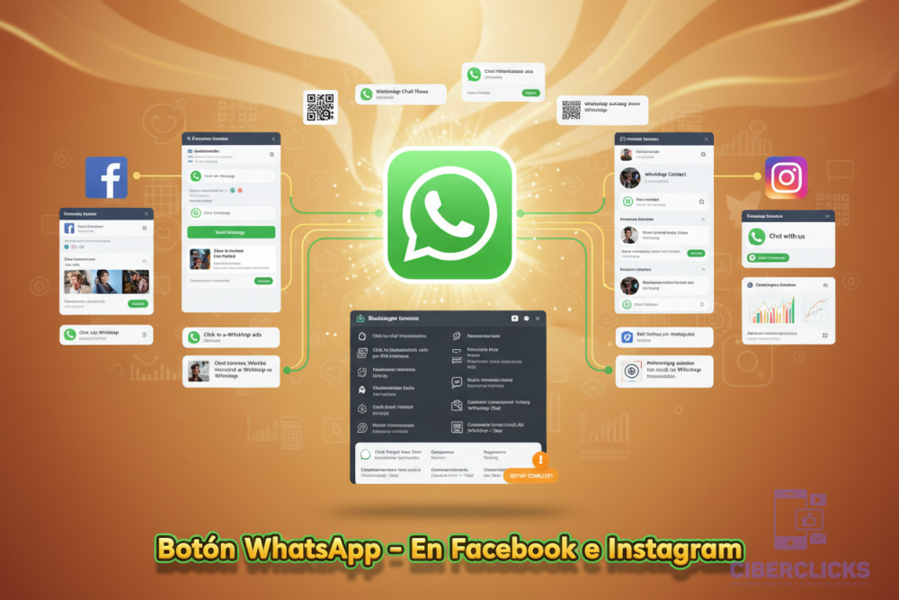 Botón WhatsApp - En Facebook e Instagram