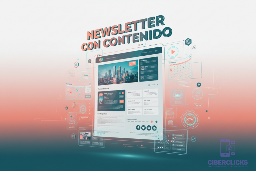 Newsletter con contenido