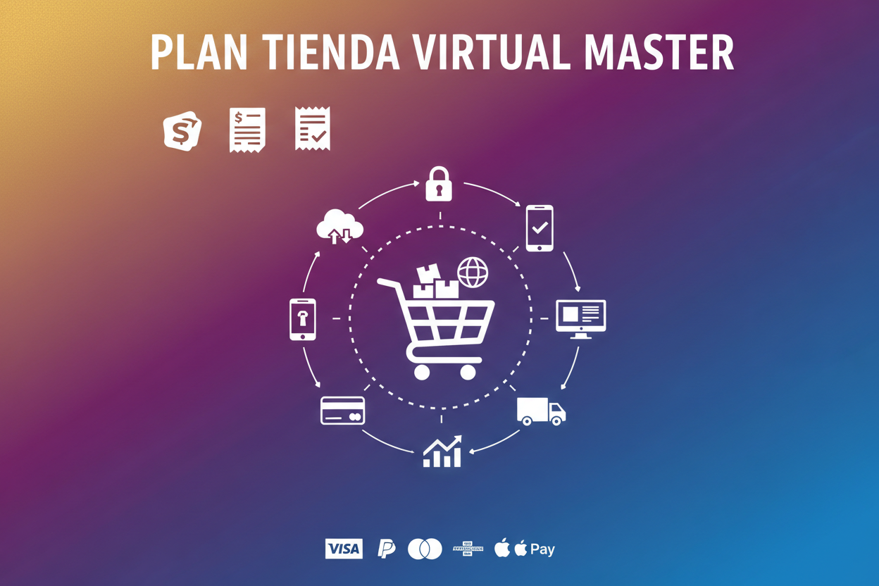 Plan Tienda Virtual Master - Sistema Completo con Facturación 🏆