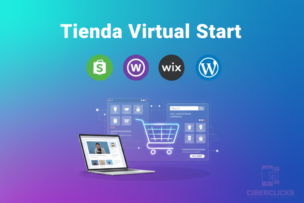 Tienda Virtual Start - Plan Básico Mensual Paquetes Mensuales