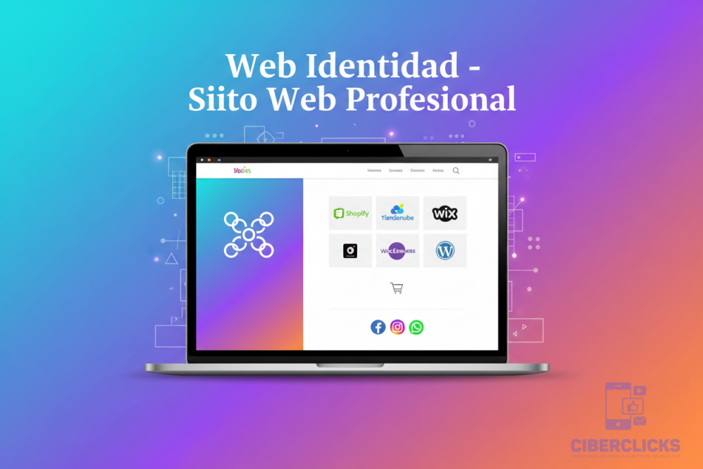 Web Identidad - Sitio Web Profesional + Logo Desarrollo Web