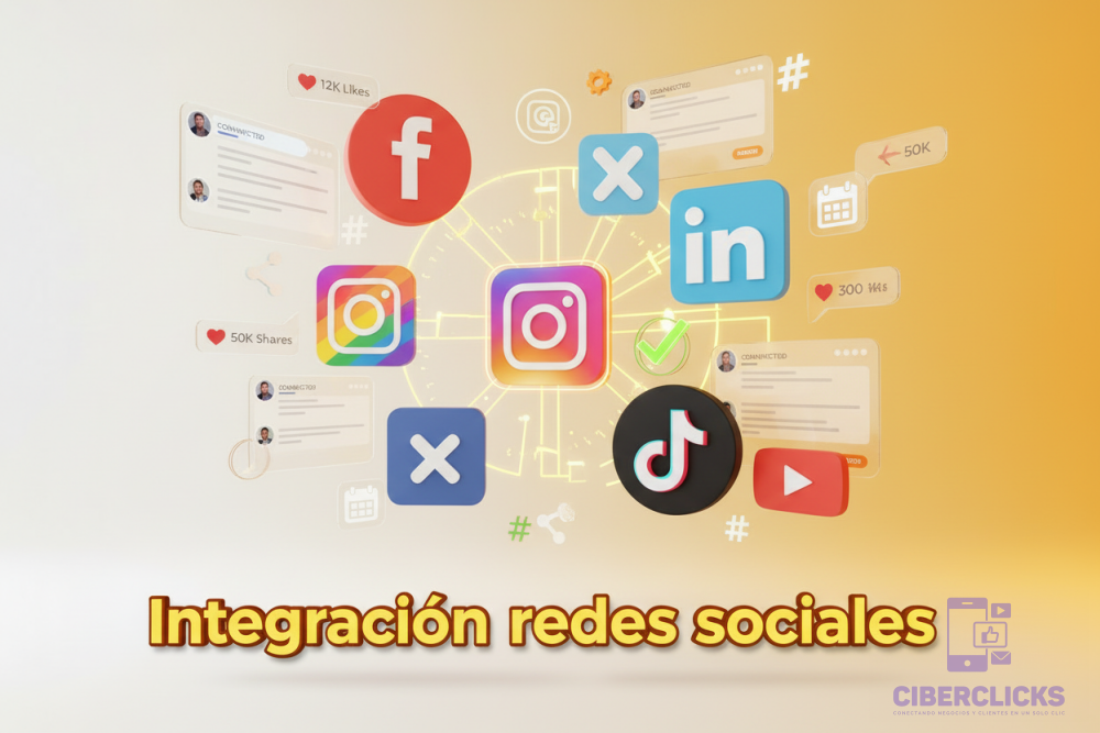 Integración redes sociales